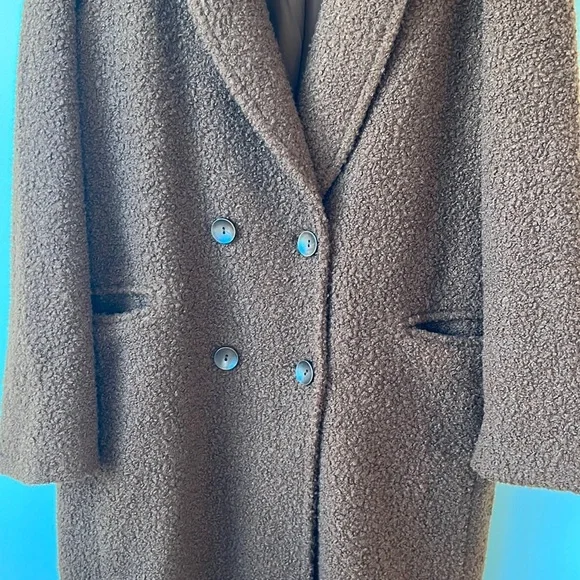 NWOT House of Harlow 1960 Rouland Teddy Trench Coat - Picture 4 of 7